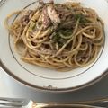 GASPAPA's cooksnap of when they made イワシ缶で簡単♪イワシと梅の和風パスタ＊.