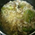 hechima24's cooksnap of when they made 美味しい☆かき玉汁の作り方☆.