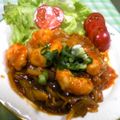 seysey's cooksnap of when they made ぷりぷりエビチリ.
