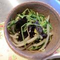 kookuro's cooksnap of when they made 豆苗とのりナムル.