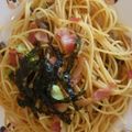 たむらんか's cooksnap of when they made ベーコンとしめじの和風パスタ.