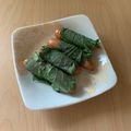 クックあさみちゃん's cooksnap of when they made お弁当。ベーコンとウインナーの大葉巻き.
