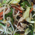 わらんちゅう's cooksnap of when they made もやしとにらの野菜炒め.