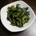 チビ太のおでん's cooksnap of when they made ゴーヤのゴマバタ醤油.