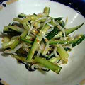 aurora73's cooksnap of when they made じゃこときゅうりの胡麻和え.