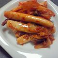 kyoka2007's cooksnap of when they made あつあつご飯に！イカ一夜干しキムチ.