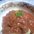 keiju's cooksnap of when they made ★ブラウンソースで作る本格ミートソース★.