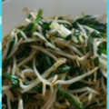 DIESEL70's cooksnap of when they made ぱぱっと簡単!　にらもやし炒め.