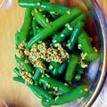 まろ☆☆'s cooksnap of when they made いんげんの胡麻和えにTRY.