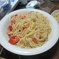 pandaxoxo's cooksnap of when they made トマトと魚介の冷製パスタ.
