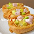 カヌレ３１４'s cooksnap of when they made レモン汁で★ウインナー＆アボガドいなり.
