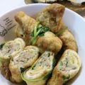 まーしの's cooksnap of when they made 余った餃子の具で簡単おつまみ.