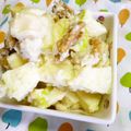 妙香ママ's cooksnap of when they made おつまみに☆胡桃と林檎の酒粕クリーム和え.