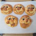 mnt622's cooksnap of when they made チョコ餡でアンパンマン☆.