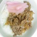takkoo's cooksnap of when they made 新生姜と牛焼肉のカスタム丼がっつり味.