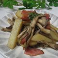 まろんかふぇ's cooksnap of when they made じゃがいもとベーコンのきのこソテー.
