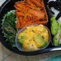 ﾌﾞｲｰﾝ's cooksnap of when they made お弁当に*枝豆チーズの茶巾*卵焼き.