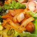 紅葉ｙ's cooksnap of when they made 玉ねぎとウインナーのケチャップ炒め♪.