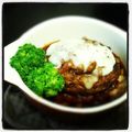 たまﾁｮﾋﾞ's cooksnap of when they made とろーりポテト入り煮込みハンバーグ.