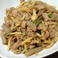 まよ☆'s cooksnap of when they made こんにゃくと豚肉の甘辛ゴマ煮.