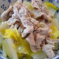 みーつん's cooksnap of when they made 材料２つ・これだけでおかず☆豚肉ハクサイ.