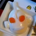 sakko221's cooksnap of when they made ゆで卵deウルトラマン（キャラ弁）.