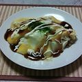 ごりたま's cooksnap of when they made 激ウマ！オムソバ.