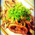 深優さん's cooksnap of when they made イカのわた焼き.