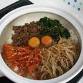 haruka0000's cooksnap of when they made 土鍋で石焼きビビンバ！.