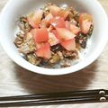 カボリン's cooksnap of when they made なすトマト丼.