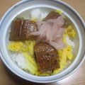 ruitomo's cooksnap of when they made 新生姜とうなぎ蒲焼のカスタム丼さっぱり味.