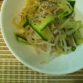midori_'s cooksnap of when they made もやしときゅうりのナムル.