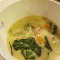 ♪♪こはる♪♪'s cooksnap of when they made *南瓜と青梗菜のミルク味噌スープ*.