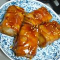 もっぺ♪'s cooksnap of when they made ♪厚揚げの豚肉巻き♪照り焼き味♪.