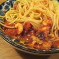 ちゃみ's cooksnap of when they made シーフードトマトの冷製パスタ.