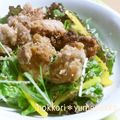 ゆめぽっこ's cooksnap of when they made さっぱりポン酢で★簡単から揚げサラダ.