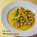 オレンジデイ's cooksnap of when they made 簡単でごめんなさい!ひよこ豆と豚肉の煮込.