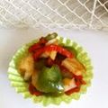 あい葉's cooksnap of when they made かまぼことパプリカの味ポン炒め.
