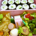 もさな's cooksnap of when they made キャラ弁・かまぼこでうさぎさん.