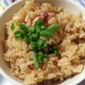 えっChama's cooksnap of when they made 薄口醤油であっさり桜色＊たこ飯.