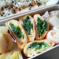 みつこ姉's cooksnap of when they made ホウレン草の卵焼き（お弁当）.
