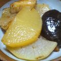 ♓うさこ亭♓'s cooksnap of when they made 大根の葉っぱ♪がおいしい大根の煮物.