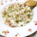 さったんママ's cooksnap of when they made ベーコンと玉ねぎのバジル炒めご飯.
