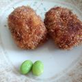 mokadahlia's cooksnap of when they made カニカマ☆クリームコロッケ.