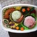 ミイぱんだ's cooksnap of when they made キャラ弁☆カラフルかたつむり♪.