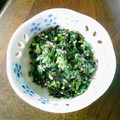 えまっちママ's cooksnap of when they made 捨てないで!!カブの葉の佃煮風.