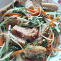 LOVEﾘﾝ's cooksnap of when they made 水菜と油揚げの炒め物.