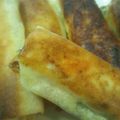 pintan1121's cooksnap of when they made ■お餅とチーズの簡単春巻き■.