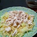 やましー☆'s cooksnap of when they made 簡単！ゆずこしょう風味のつけめんパスタ.