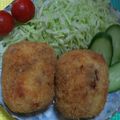 ゆうとっちょん's cooksnap of when they made 下味不要の☆コンビーフコロッケ♥.